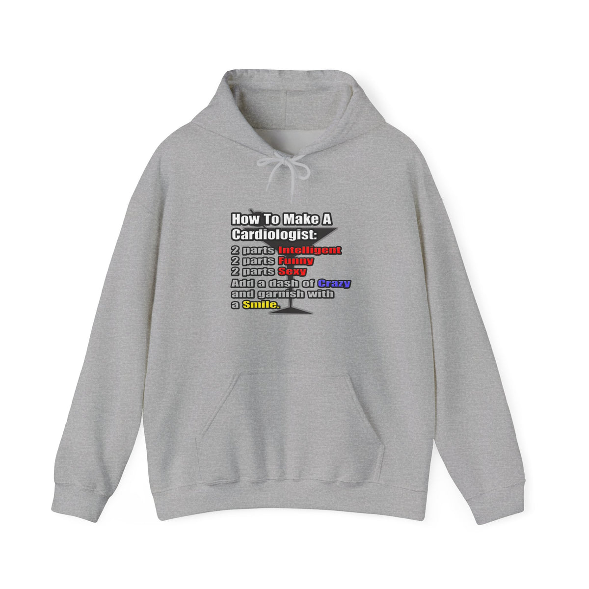 How To Make a Cardiologist - Unisex Heavy Blend™ Hooded Sweatshirt