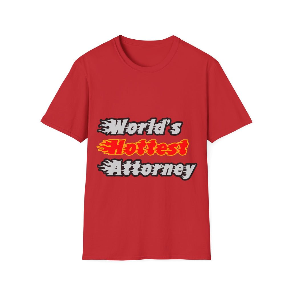 World's Hottest Attorney - Unisex Softstyle T-Shirt