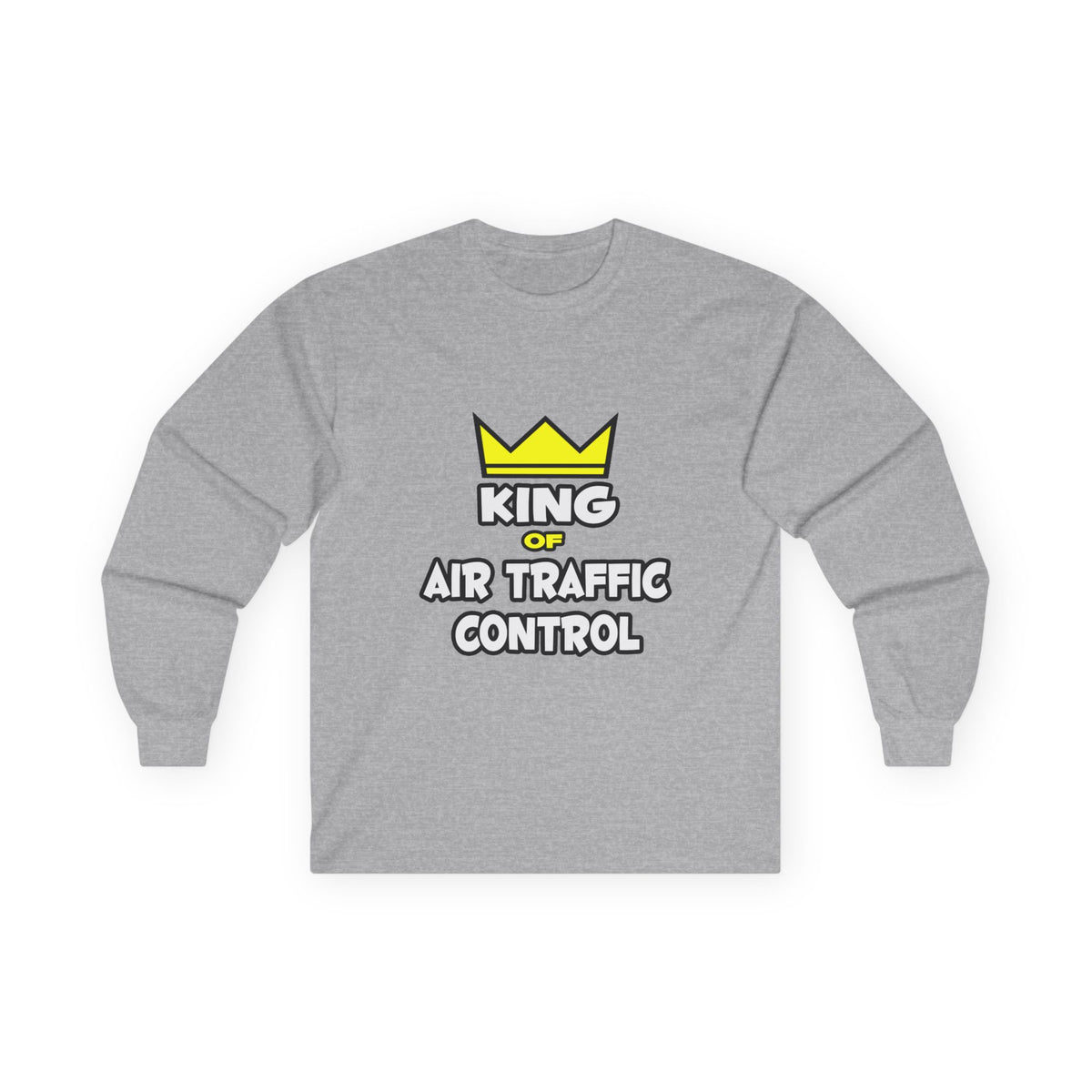 King of Air Traffic Control - Unisex Ultra Cotton Long Sleeve Tee