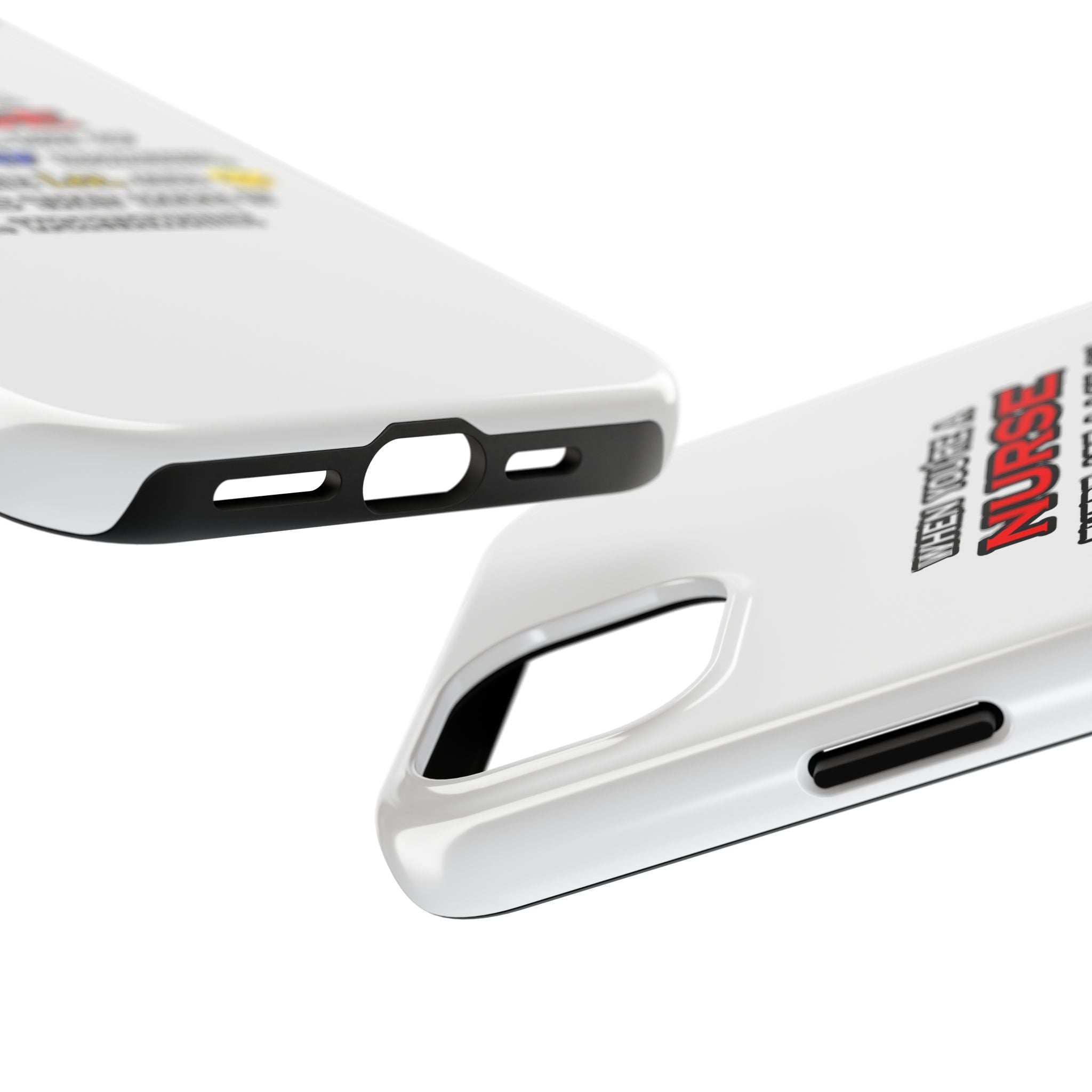 Nurse ... OMG WTF LOL - Tough Phone Cases
