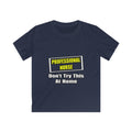 Professional Nurse...Don't Try This At Home - Kids Softstyle Tee