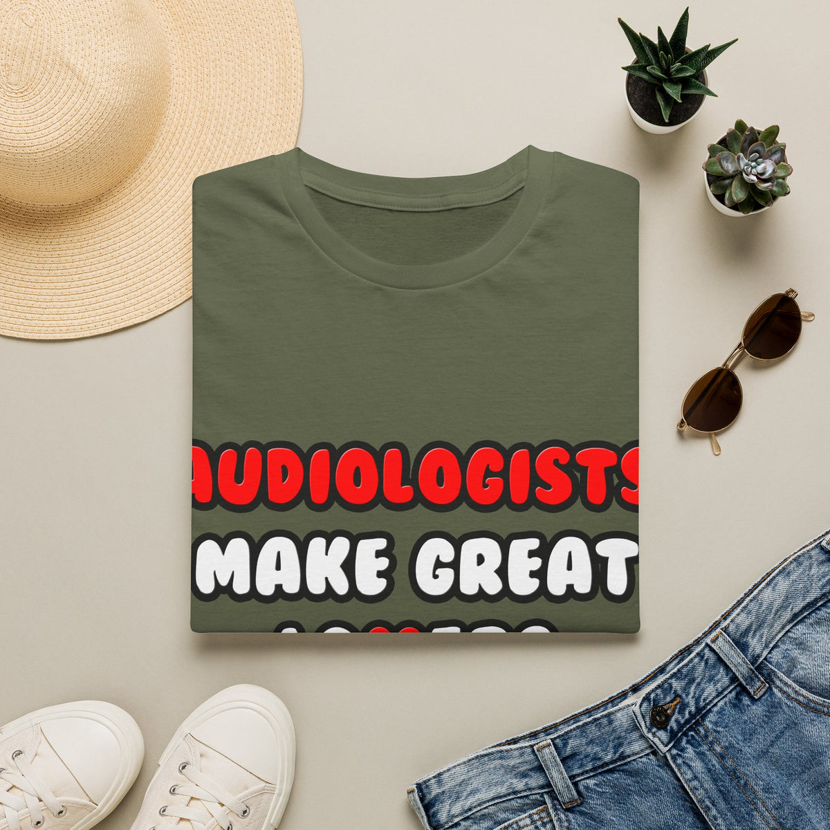 Audiologists Make Great Lovers - Unisex Softstyle T-Shirt