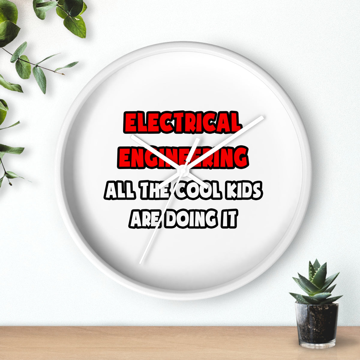 Funny Electrical Engineer Shirts and Gifts - Wall Clock