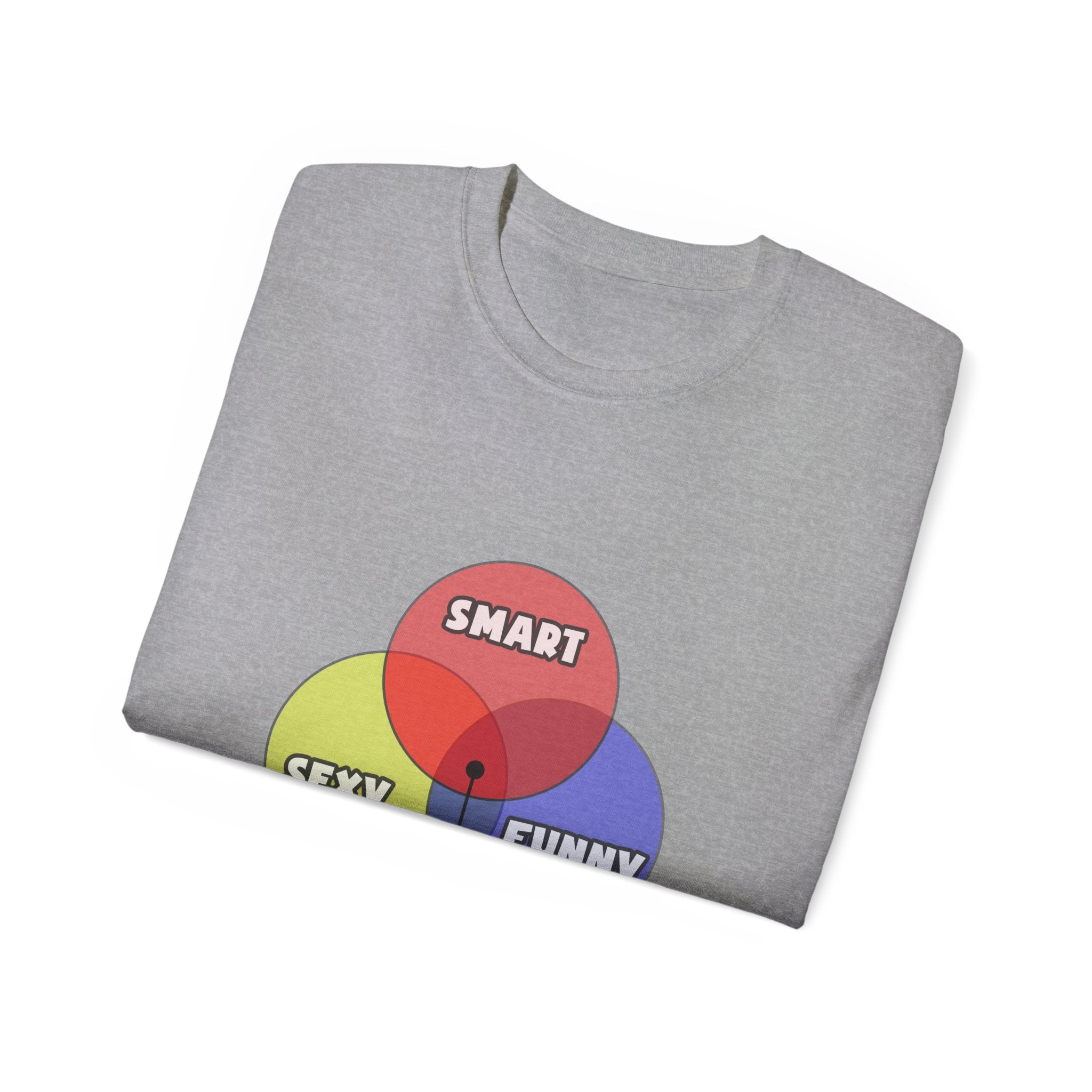 Venn Diagram .. Teachers - Unisex Ultra Cotton Tee
