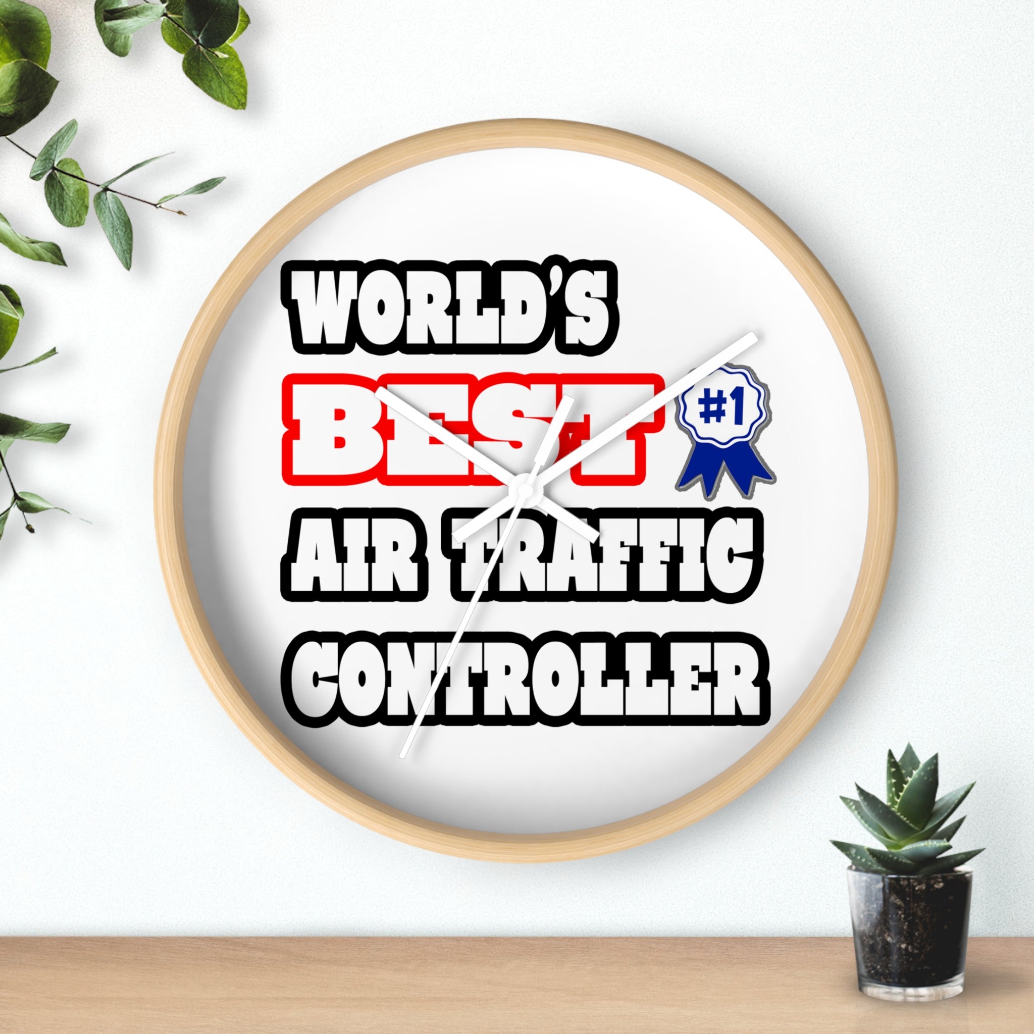 World's Best Air Traffic Controller - Wall Clock