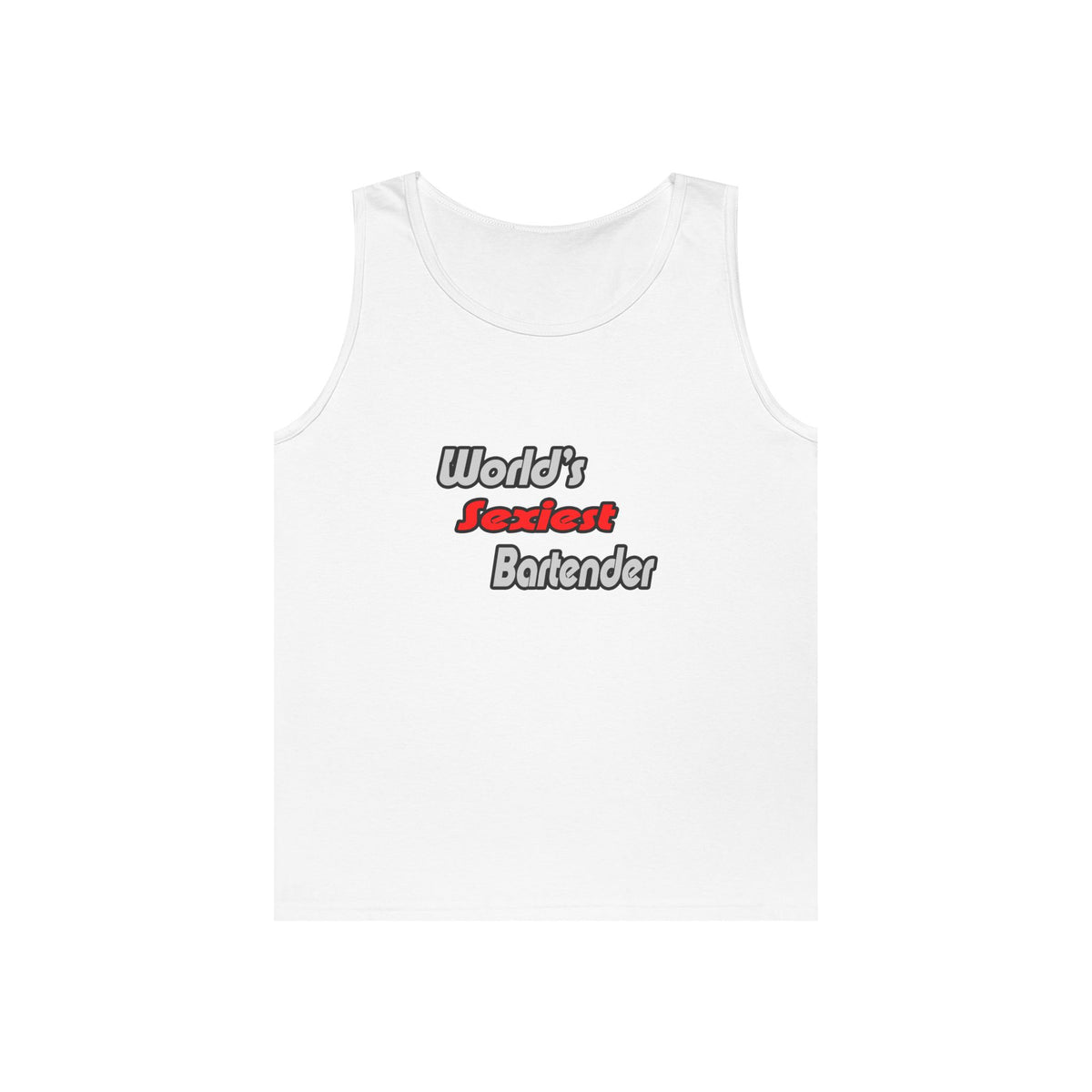World's Sexiest Bartender - Unisex Heavy Cotton Tank Top