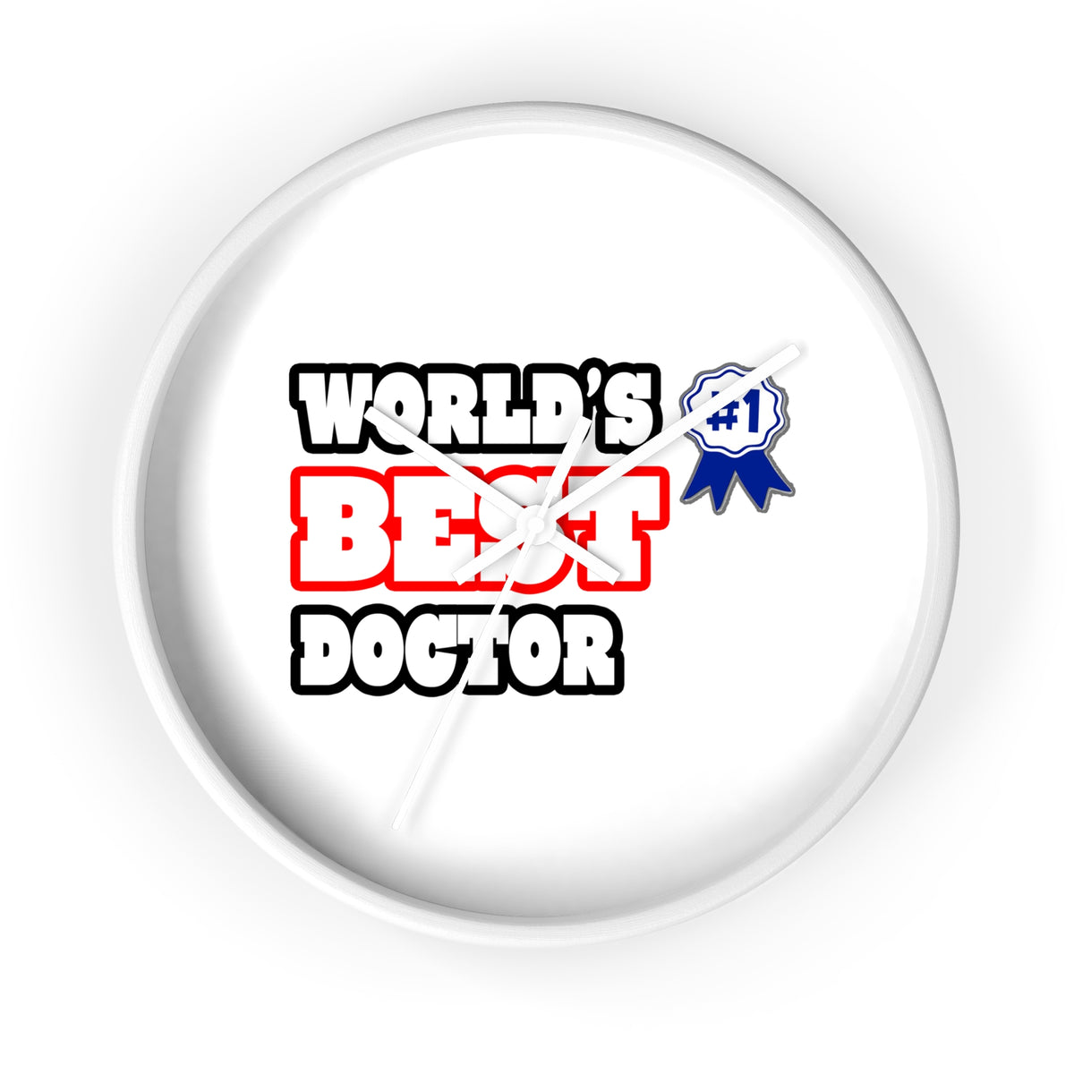 World's Best Doctor - Wall Clock