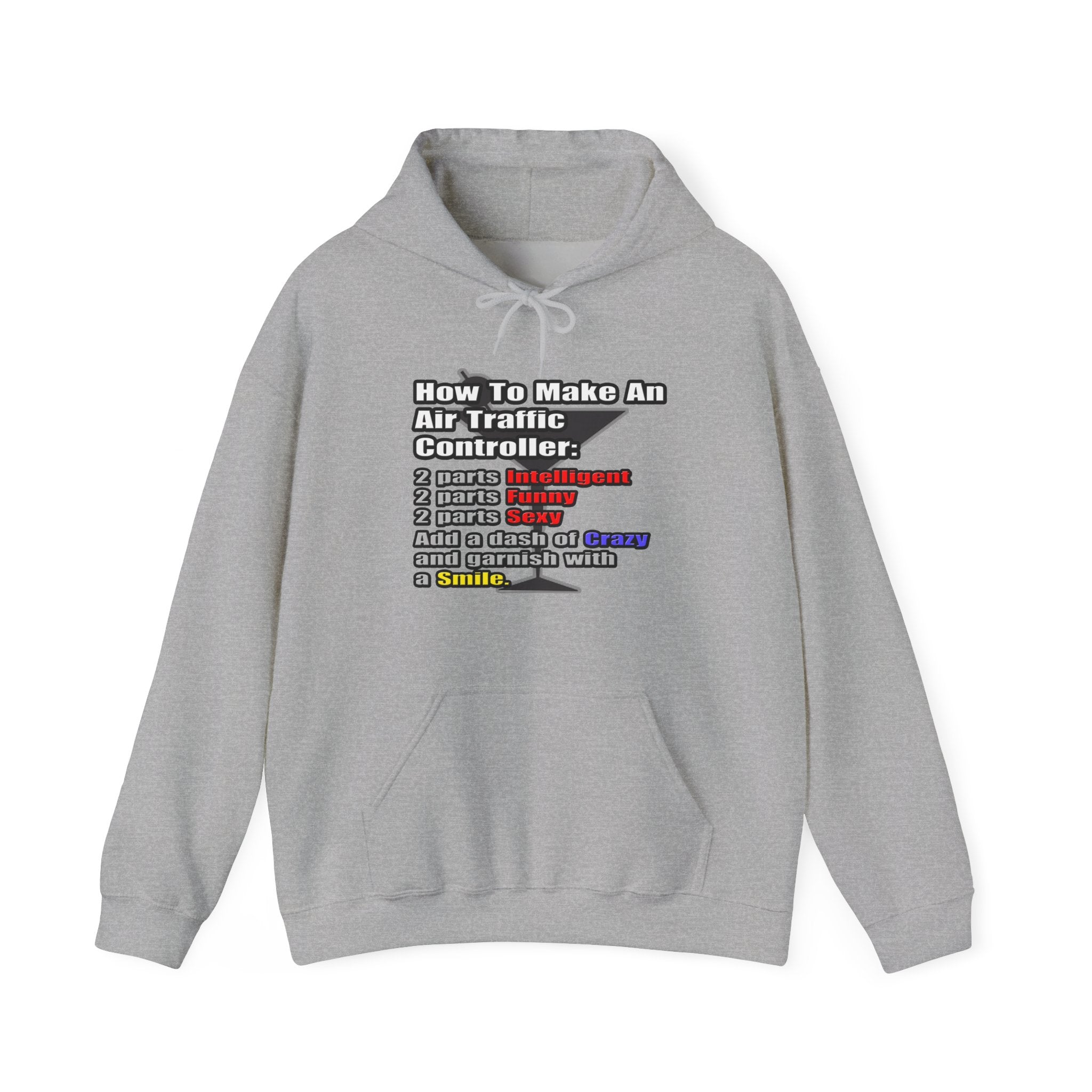 How To Make an Air Traffic Controller - Unisex Heavy Blend™ Hooded Sweatshirt