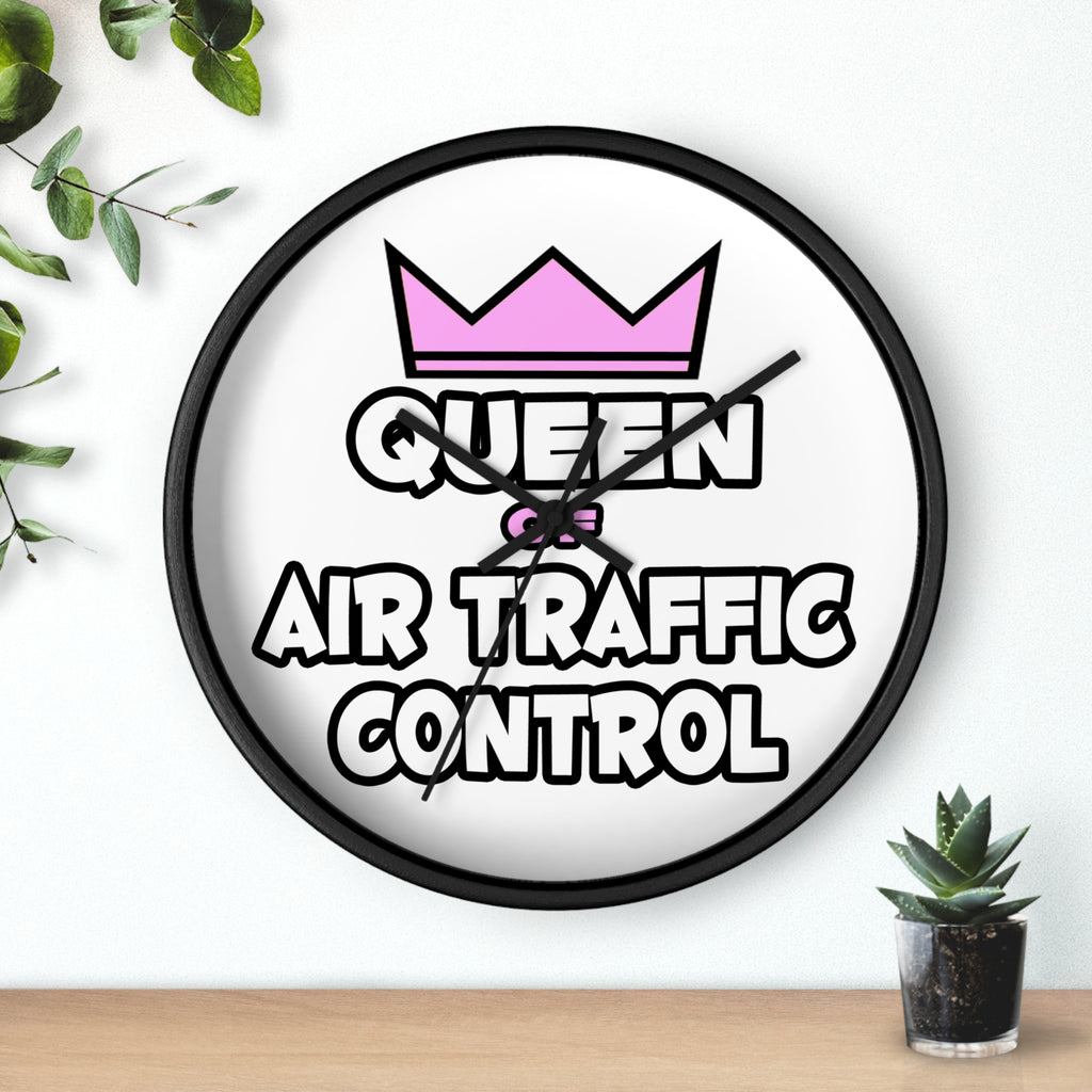 Queen of Air Traffic Control - Wall Clock