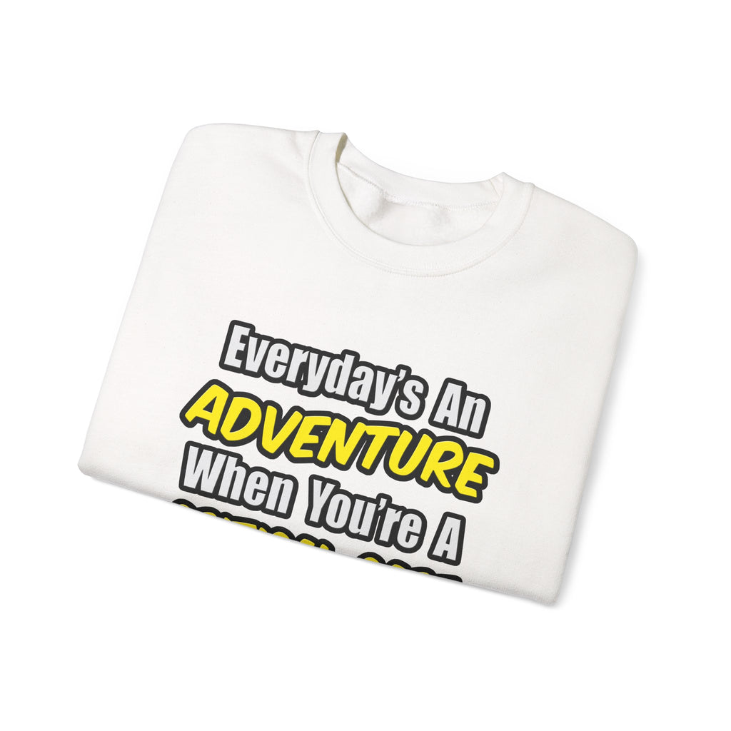 Everyday's An Adventure .. Critical Care Nurse - Unisex Heavy Blend™ Crewneck Sweatshirt