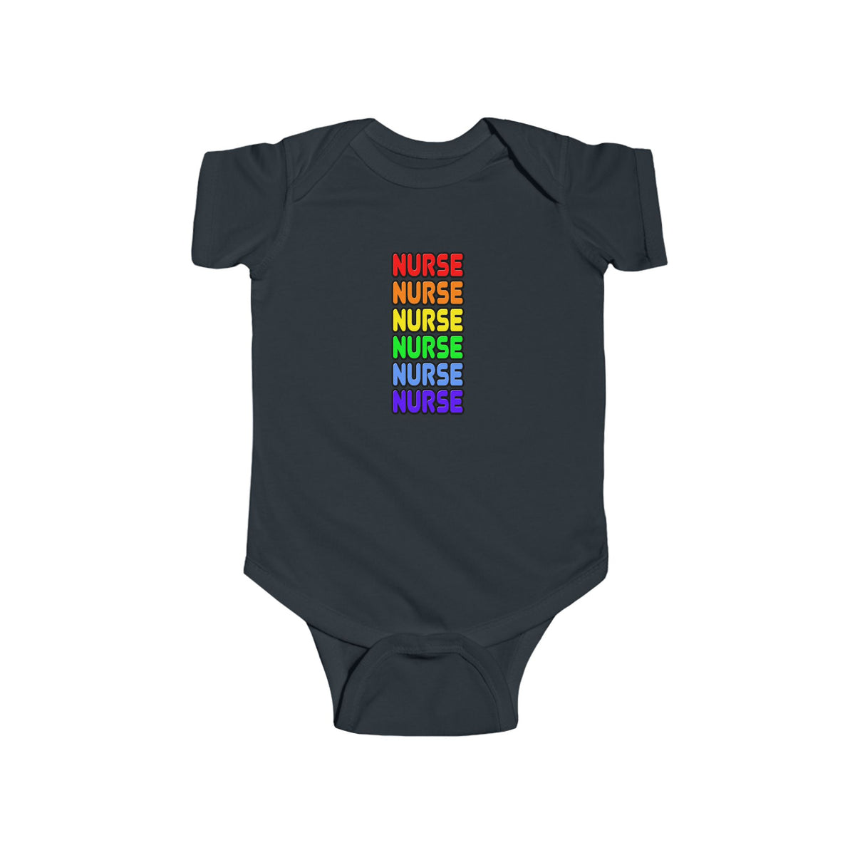 Rainbow Nurse - Infant Fine Jersey Bodysuit