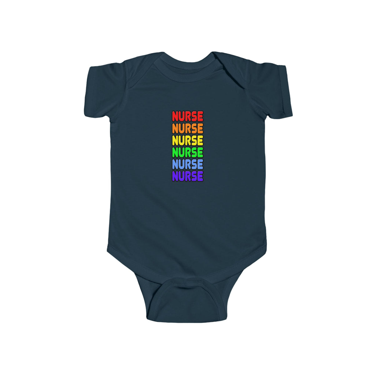Rainbow Nurse - Infant Fine Jersey Bodysuit