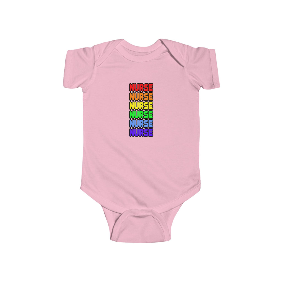 Rainbow Nurse - Infant Fine Jersey Bodysuit