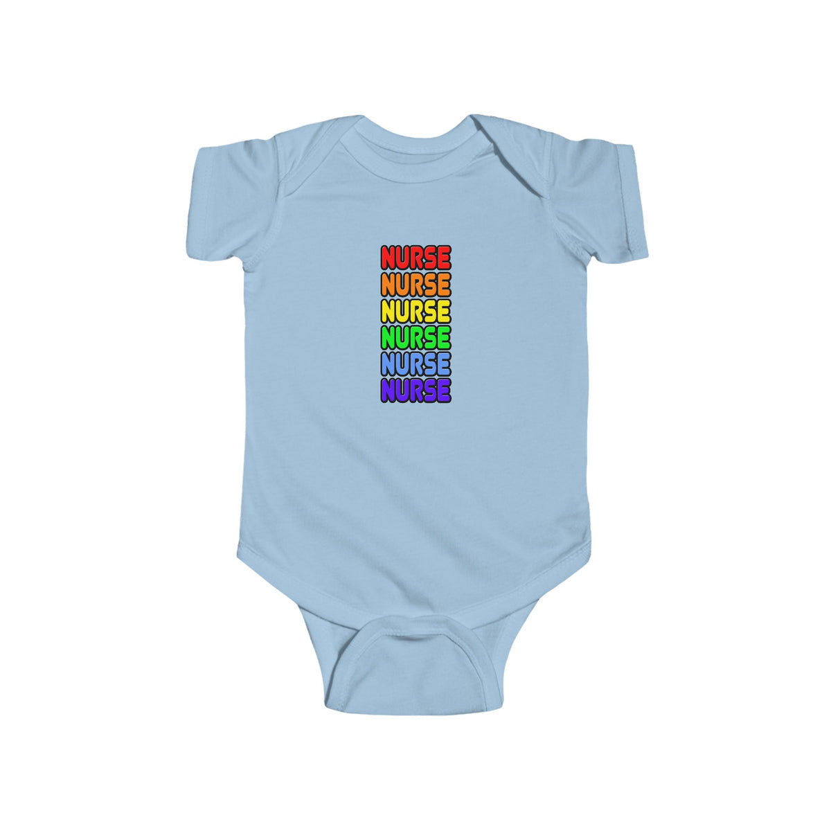 Rainbow Nurse - Infant Fine Jersey Bodysuit