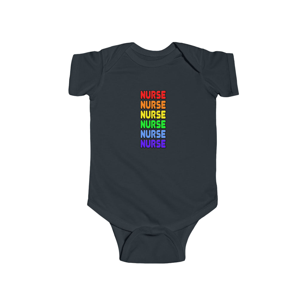 Rainbow Nurse - Infant Fine Jersey Bodysuit