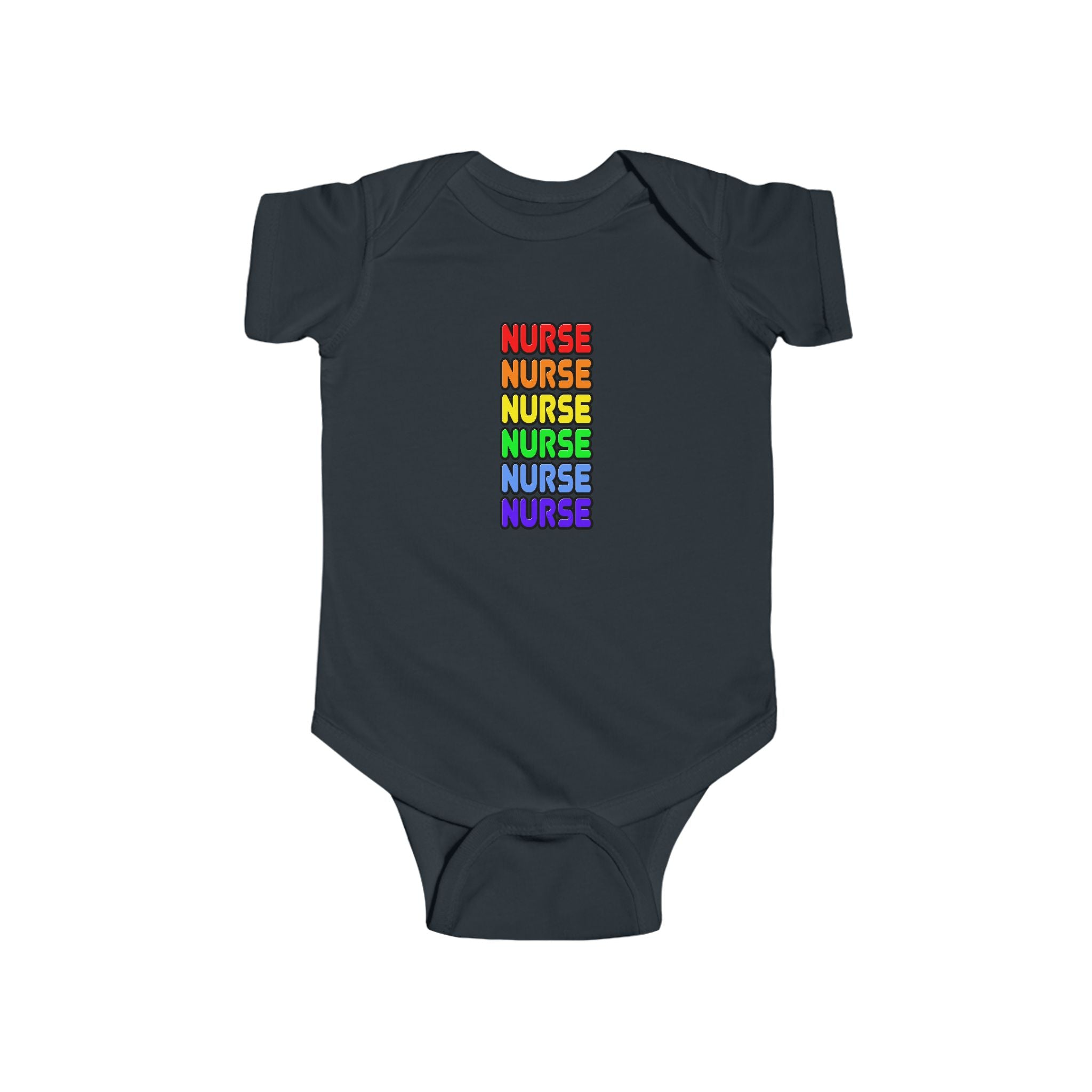 Rainbow Nurse - Infant Fine Jersey Bodysuit