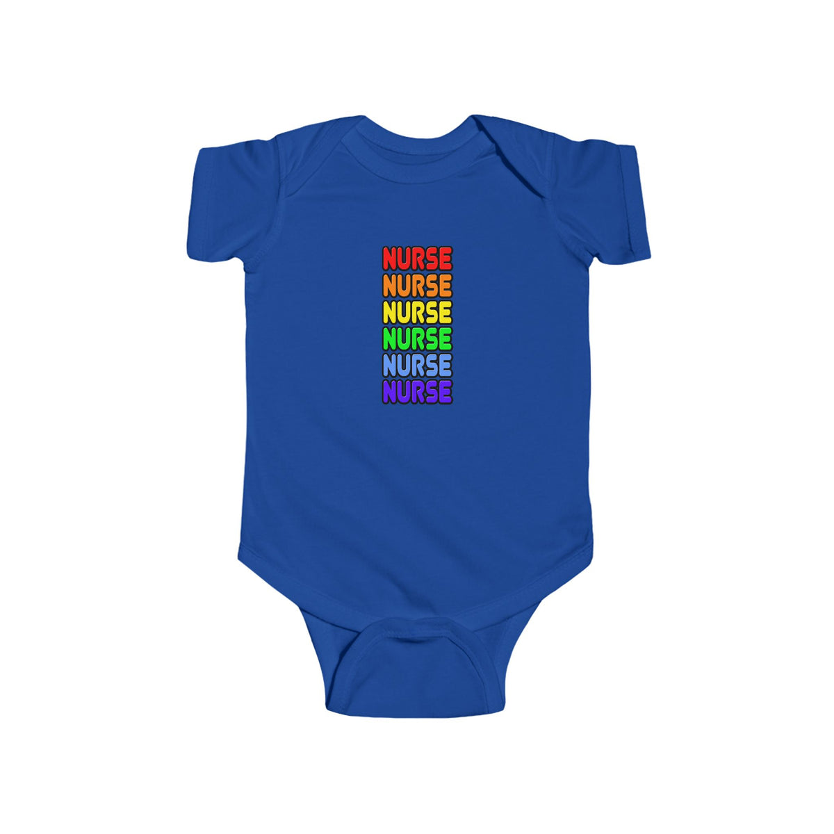 Rainbow Nurse - Infant Fine Jersey Bodysuit