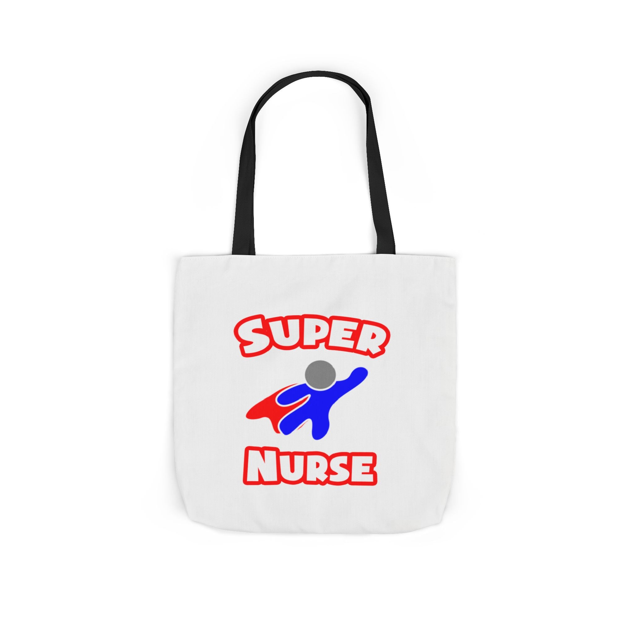 Super Nurse (2) - Canvas Tote Bag, 5-Color Straps