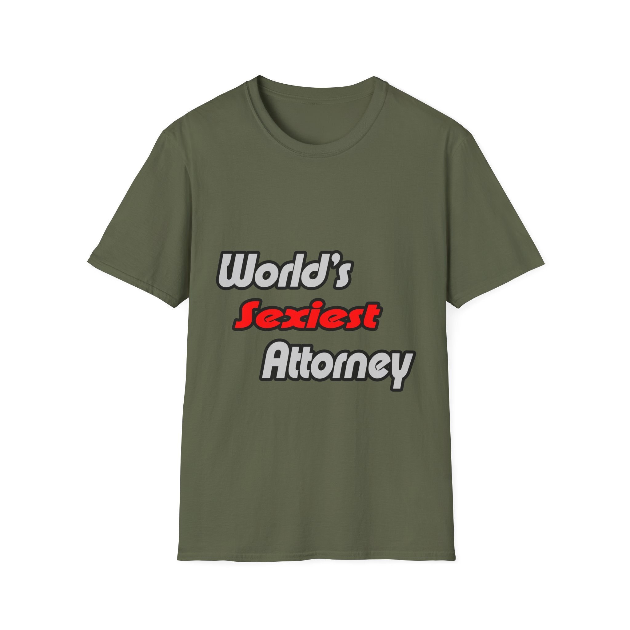 World's Sexiest Attorney - Unisex Softstyle T-Shirt