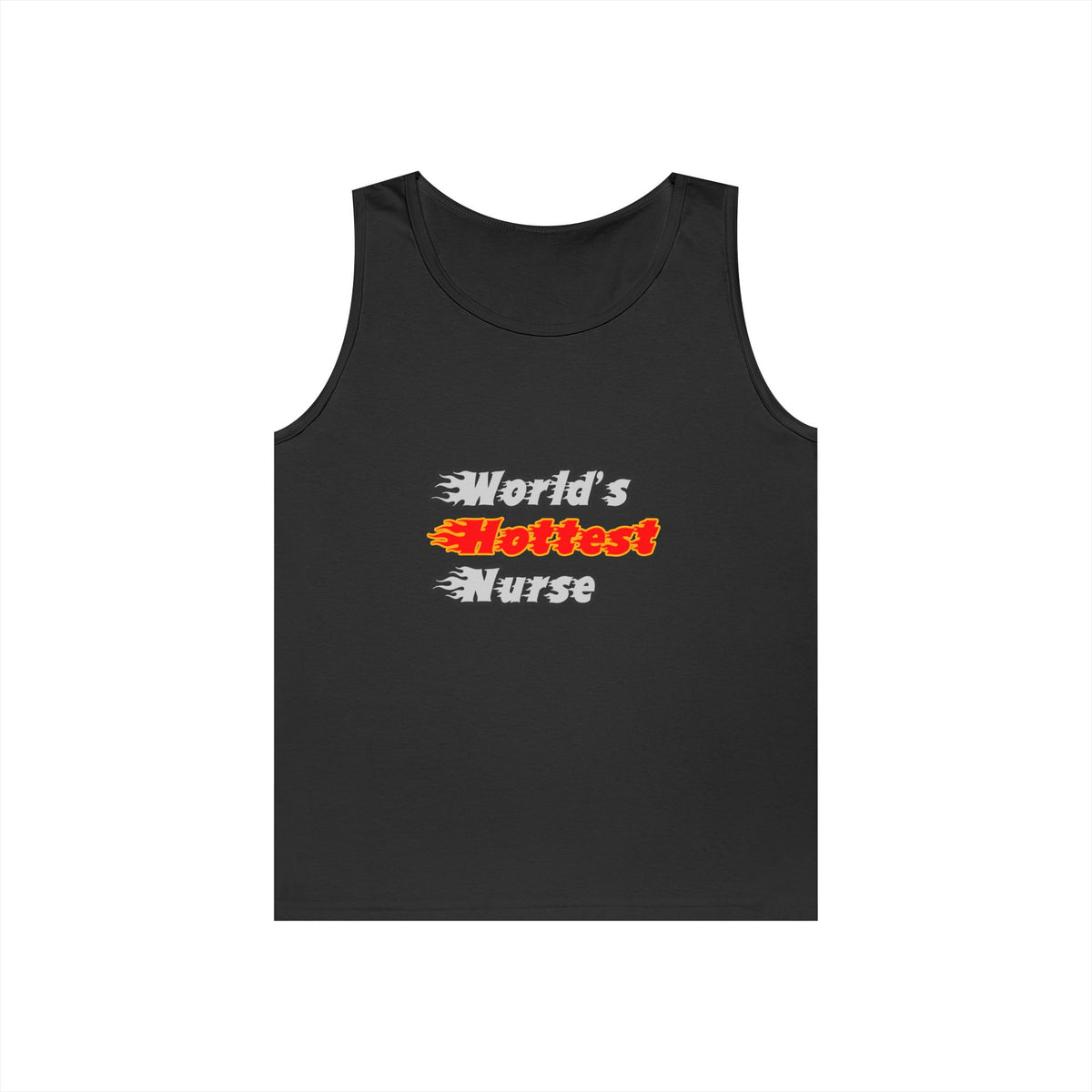 World's Hottest Nurse - Unisex Heavy Cotton Tank Top
