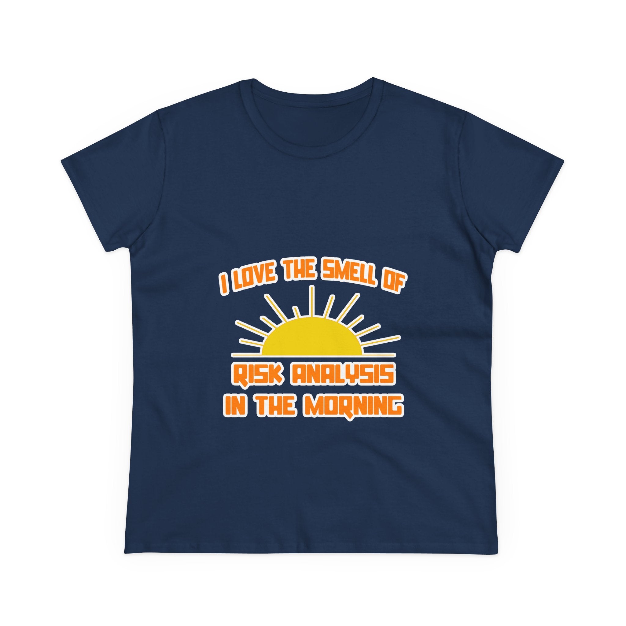 Smell of Risk Analysis in the Morning - Women's Midweight Cotton Tee