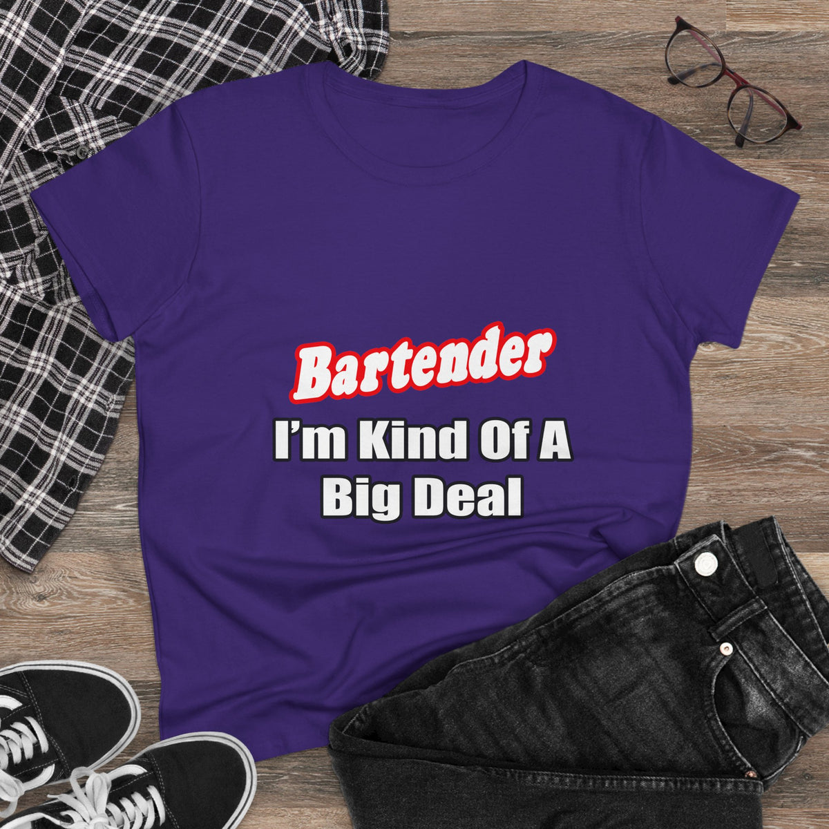 Bartender...Big Deal - Women's Midweight Cotton Tee