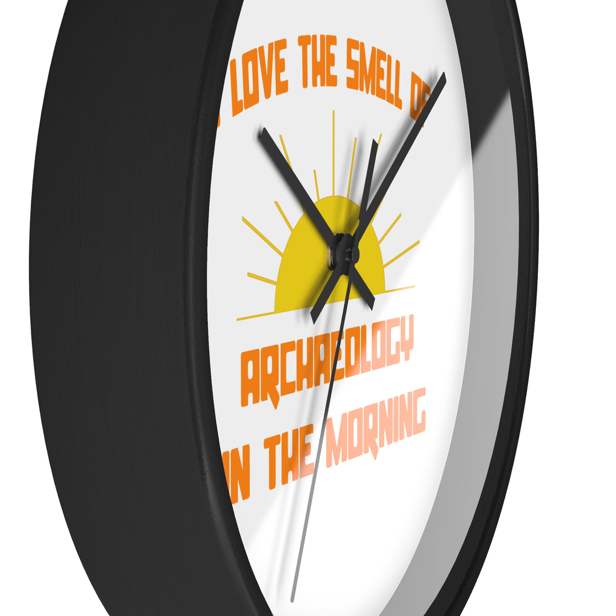 Smell of Archaeology in the Morning - Wall Clock