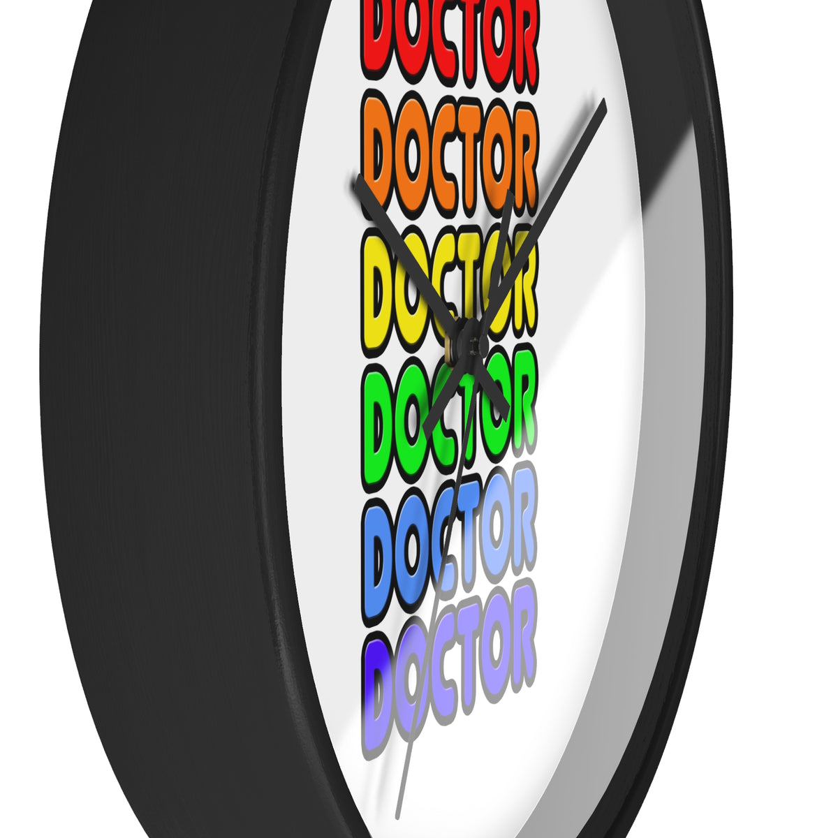 Rainbow Doctor - Wall Clock