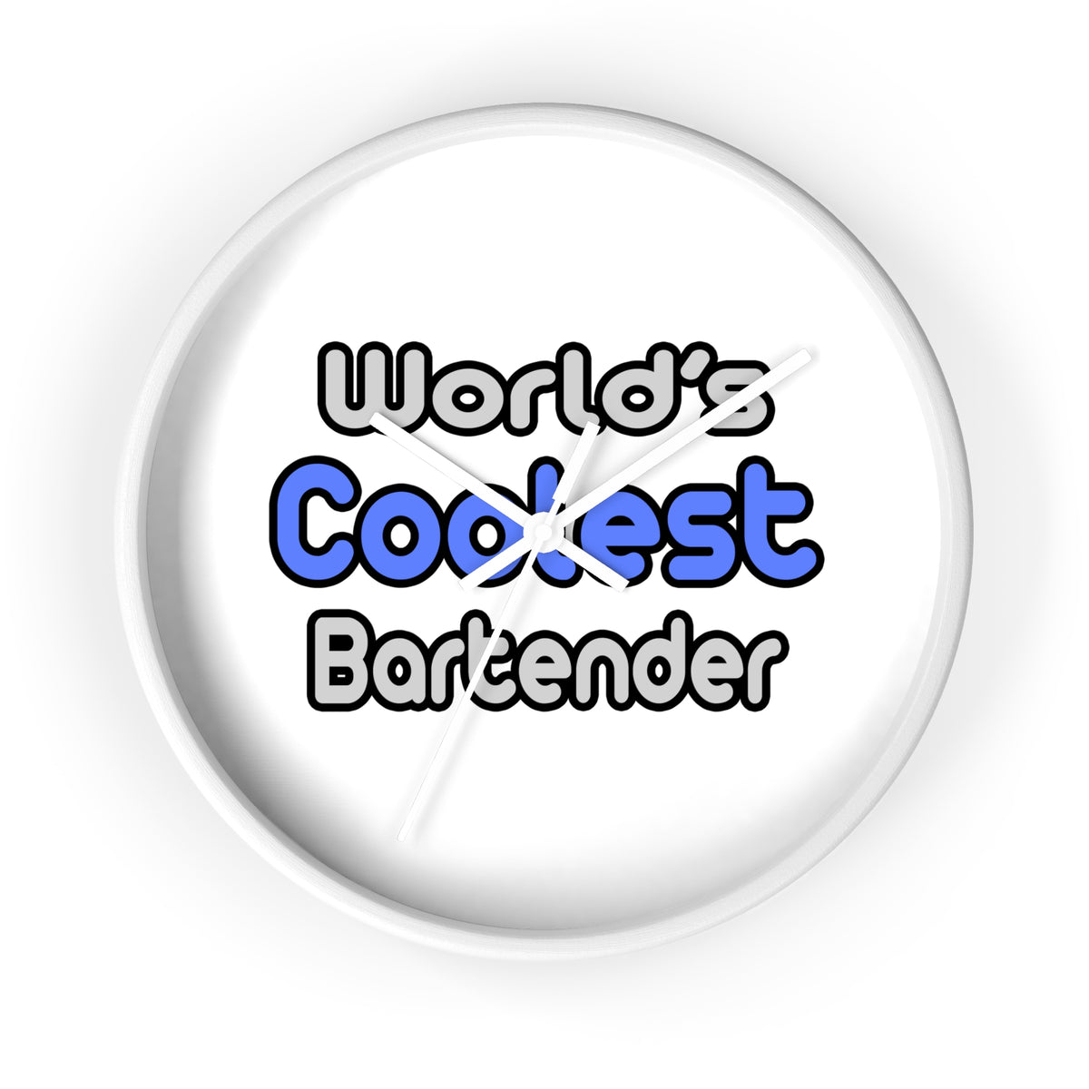 World's Coolest Bartender - Wall Clock