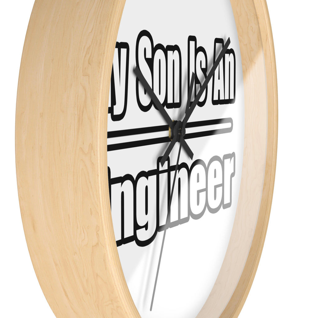 My Son Engineer - Wall Clock