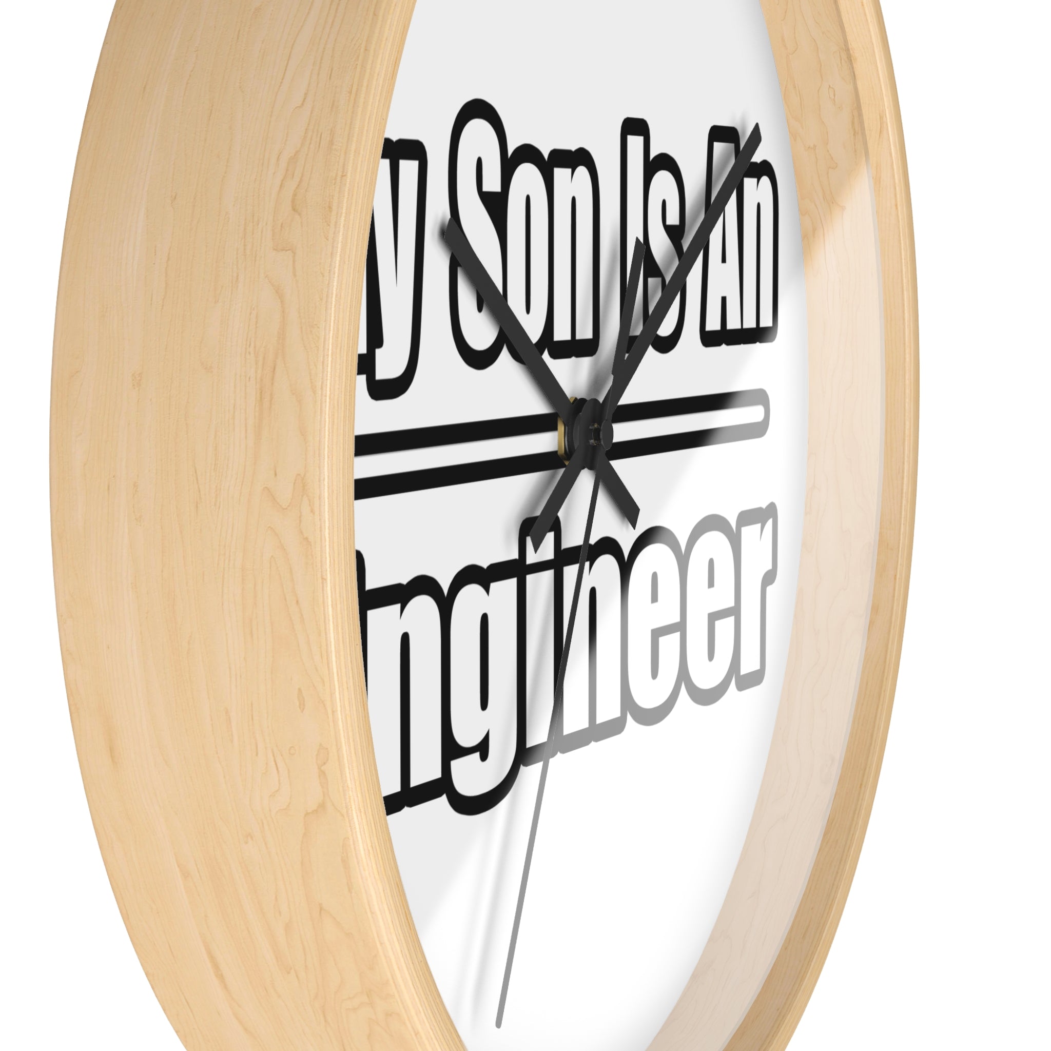 My Son Engineer - Wall Clock
