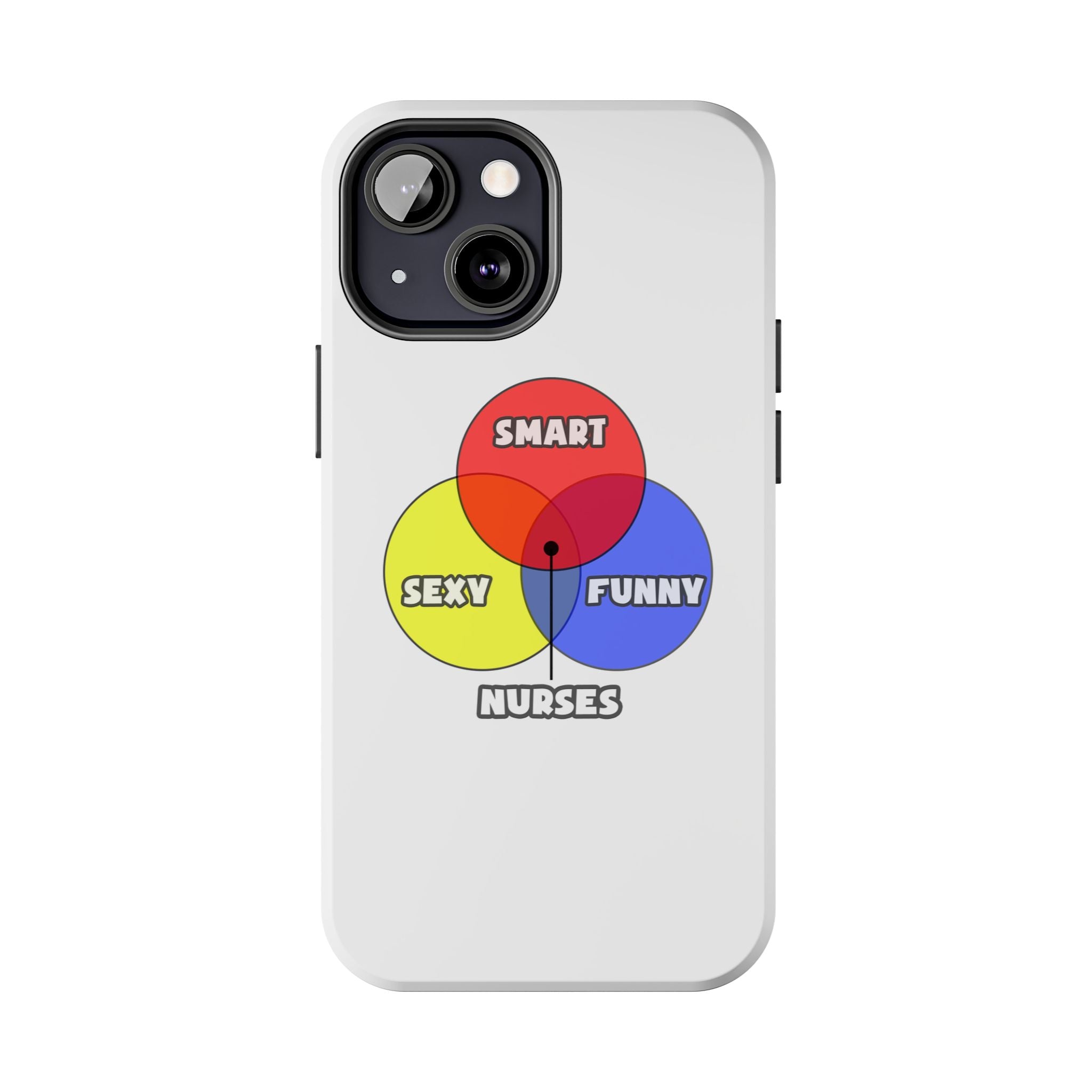 Venn Diagram .. Nurses - Tough Phone Cases