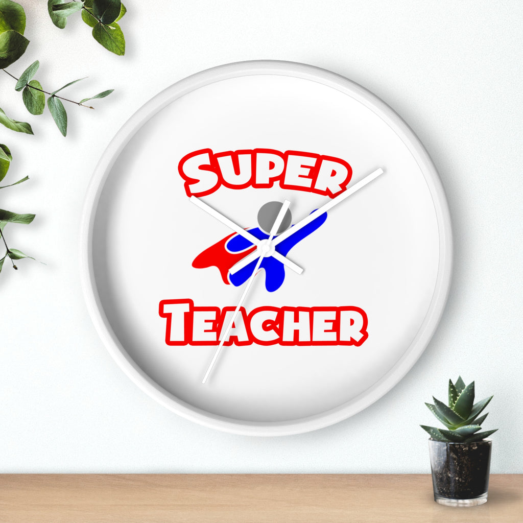 Super Teacher - Wall Clock