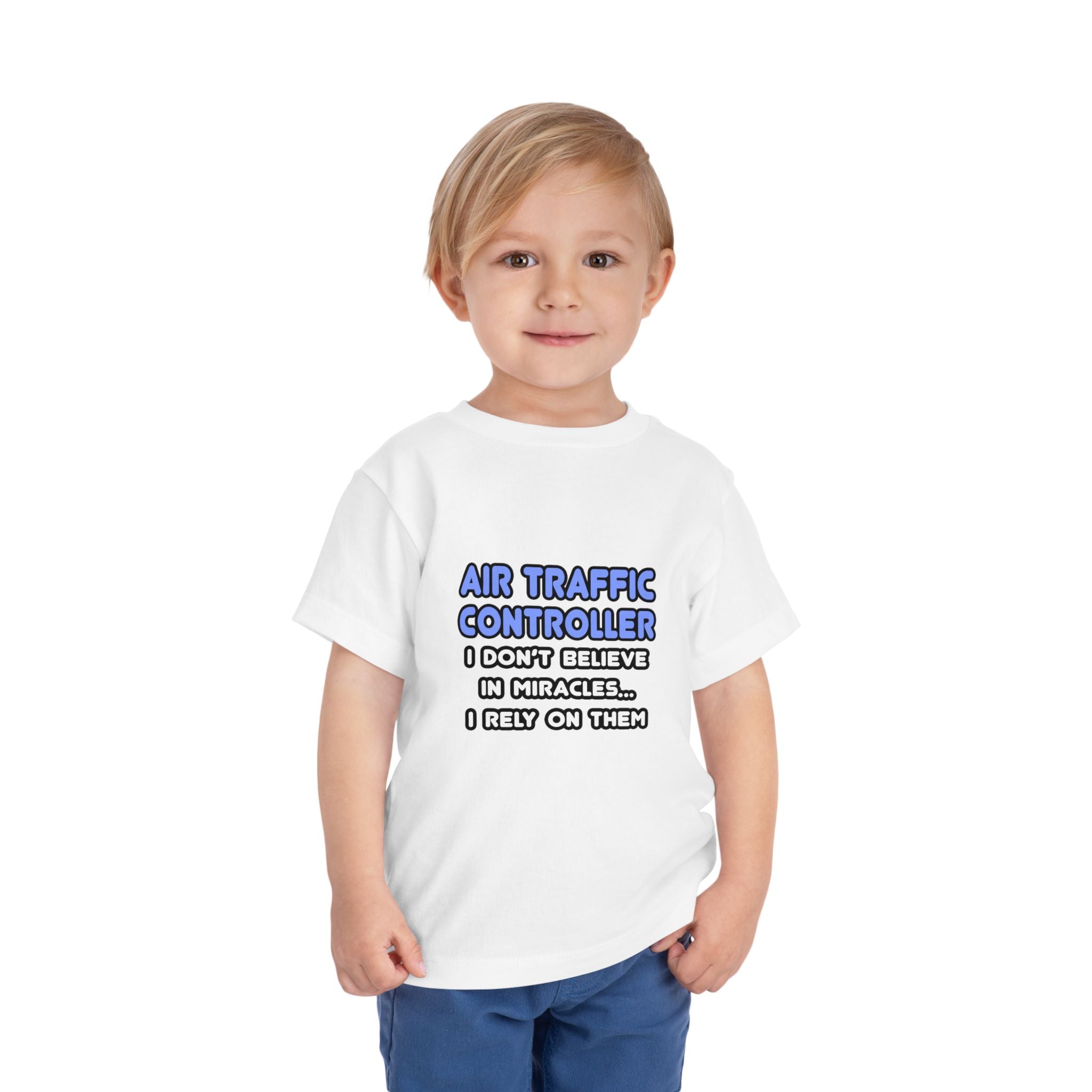 Miracles and Air Traffic Controllers - Toddler Short Sleeve Tee