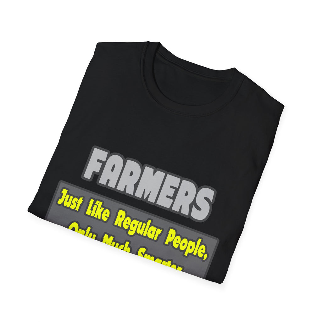 Farmers...Smarter - Unisex Softstyle T-Shirt