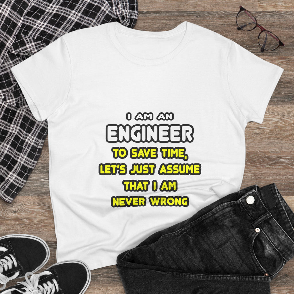 Funny Engineer T Shirts and Gifts - Women's Midweight Cotton Tee