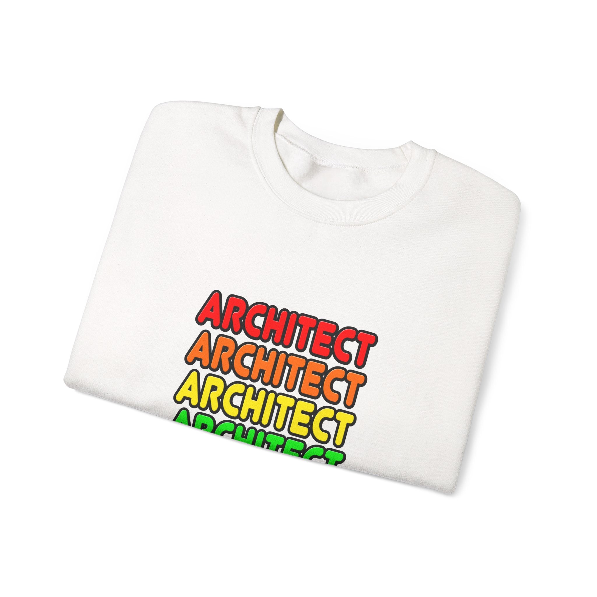 Rainbow Architect - Unisex Heavy Blend™ Crewneck Sweatshirt