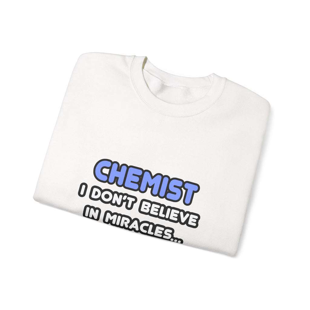 Miracles and Chemists - Unisex Heavy Blend™ Crewneck Sweatshirt