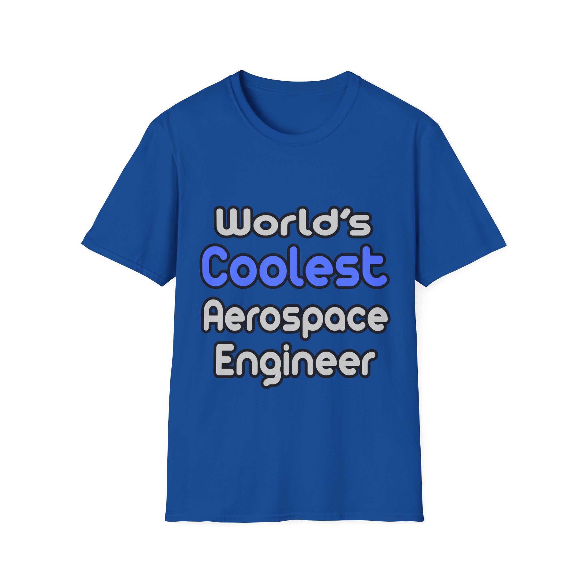 World's Coolest Aerospace Engineer - Unisex Softstyle T-Shirt