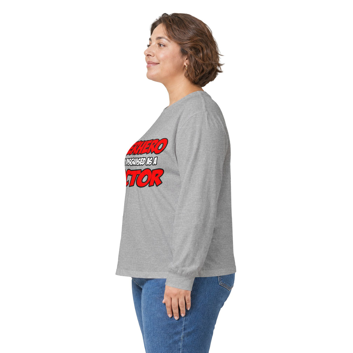 Superhero...Doctor - Unisex Ultra Cotton Long Sleeve Tee