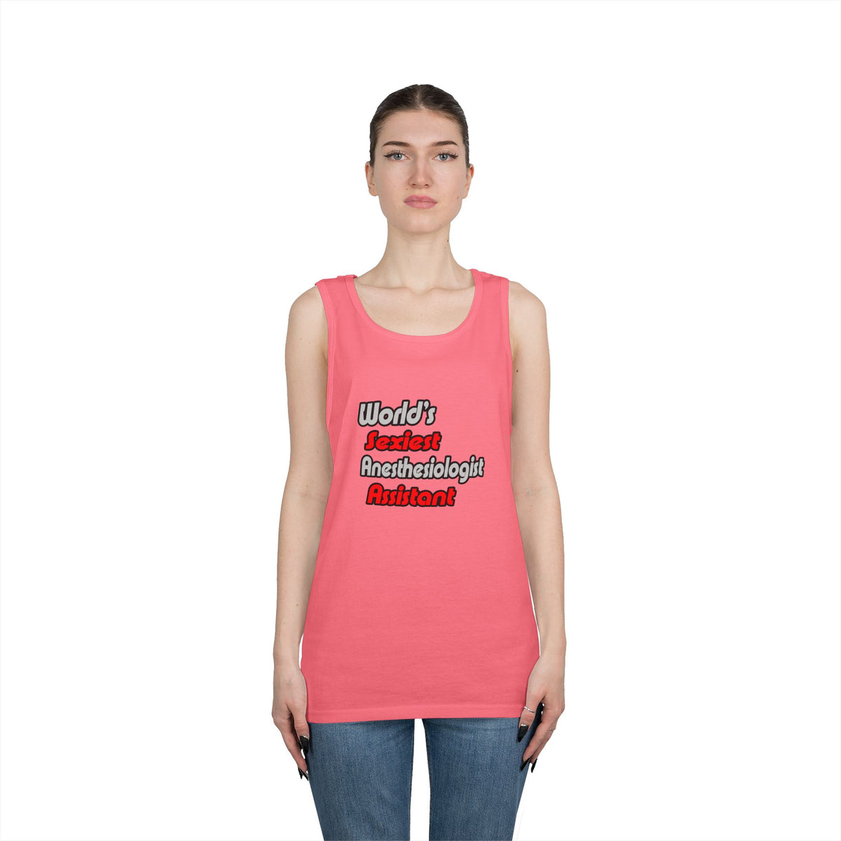World's Sexiest Anesthesiologist Assistant - Unisex Heavy Cotton Tank Top