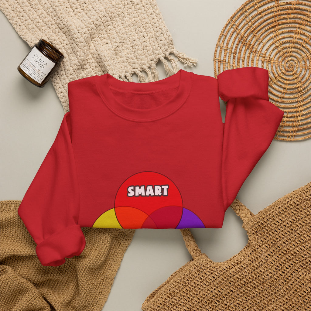 Venn Diagram .. Actuaries - Unisex Heavy Blend™ Crewneck Sweatshirt