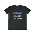 Miracles and Biologists - Men's Lightweight Fashion Tee