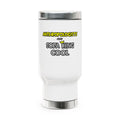 Anthropologists Are Sofa King Cool - Stainless Steel Travel Mug with Handle, 14oz