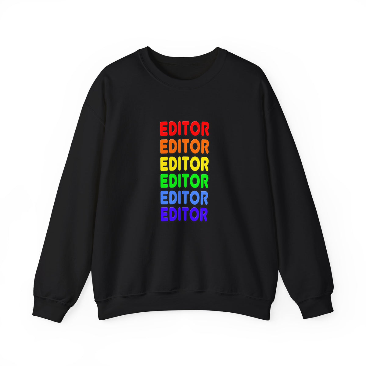Rainbow Editor - Unisex Heavy Blend™ Crewneck Sweatshirt