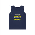 Everyday's An Adventure...Engineer - Unisex Heavy Cotton Tank Top