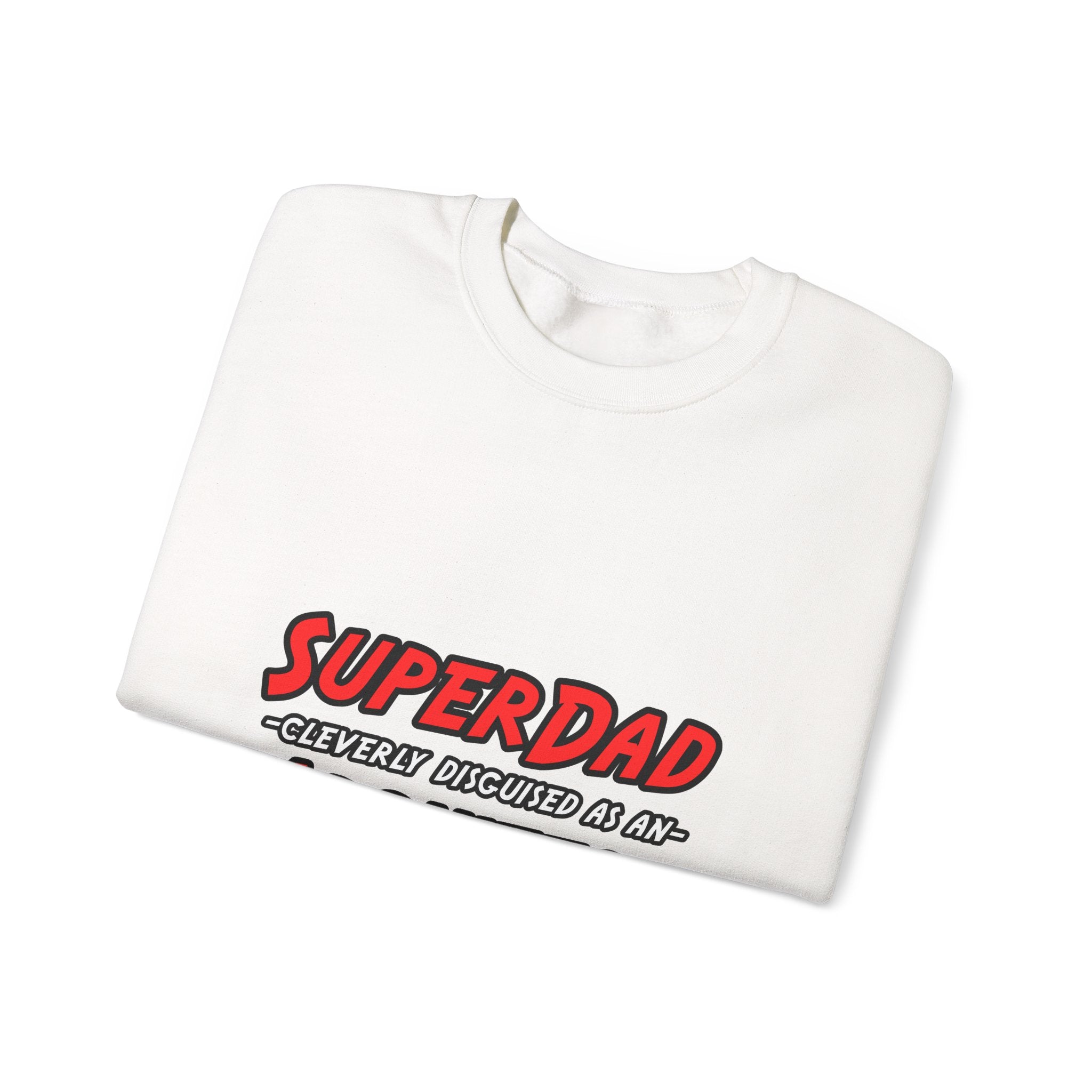 SuperDad...Architect - Unisex Heavy Blend™ Crewneck Sweatshirt