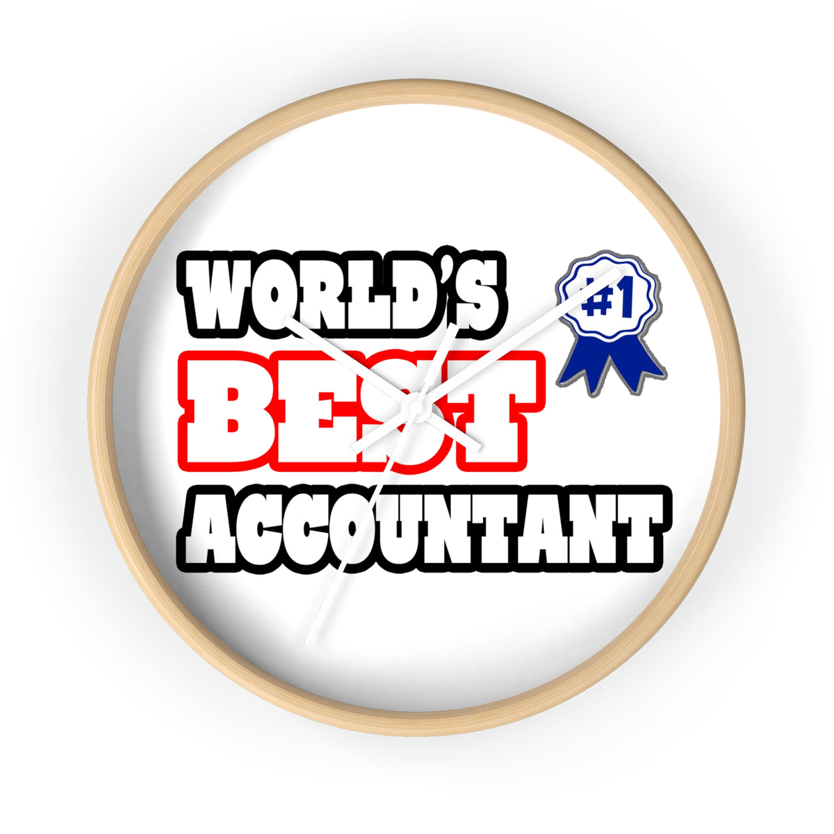 World's Best Accountant - Wall Clock
