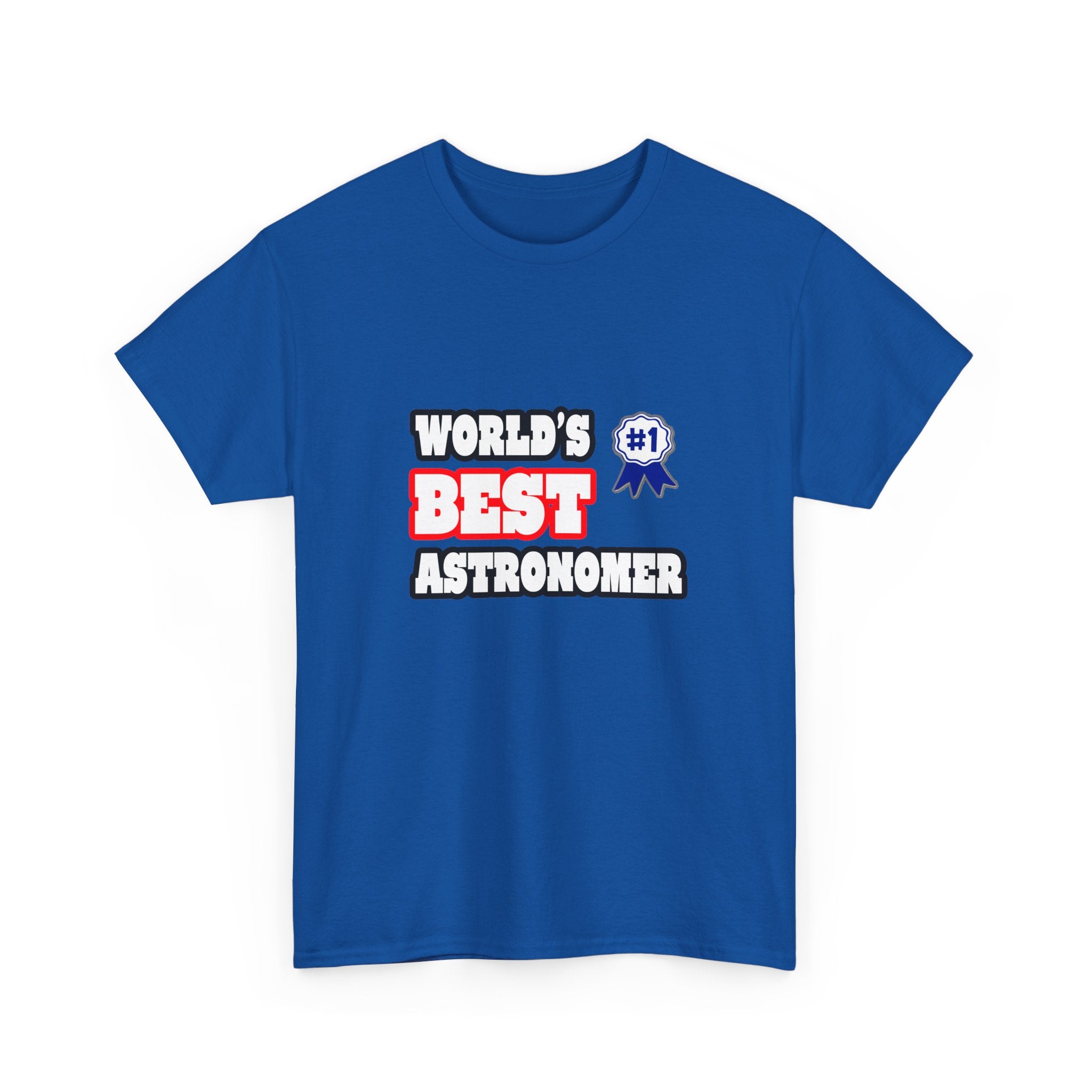 World's Best Astronomer - Unisex Heavy Cotton Tee