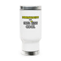Epidemiologists Are Sofa King Cool - Stainless Steel Travel Mug with Handle, 14oz